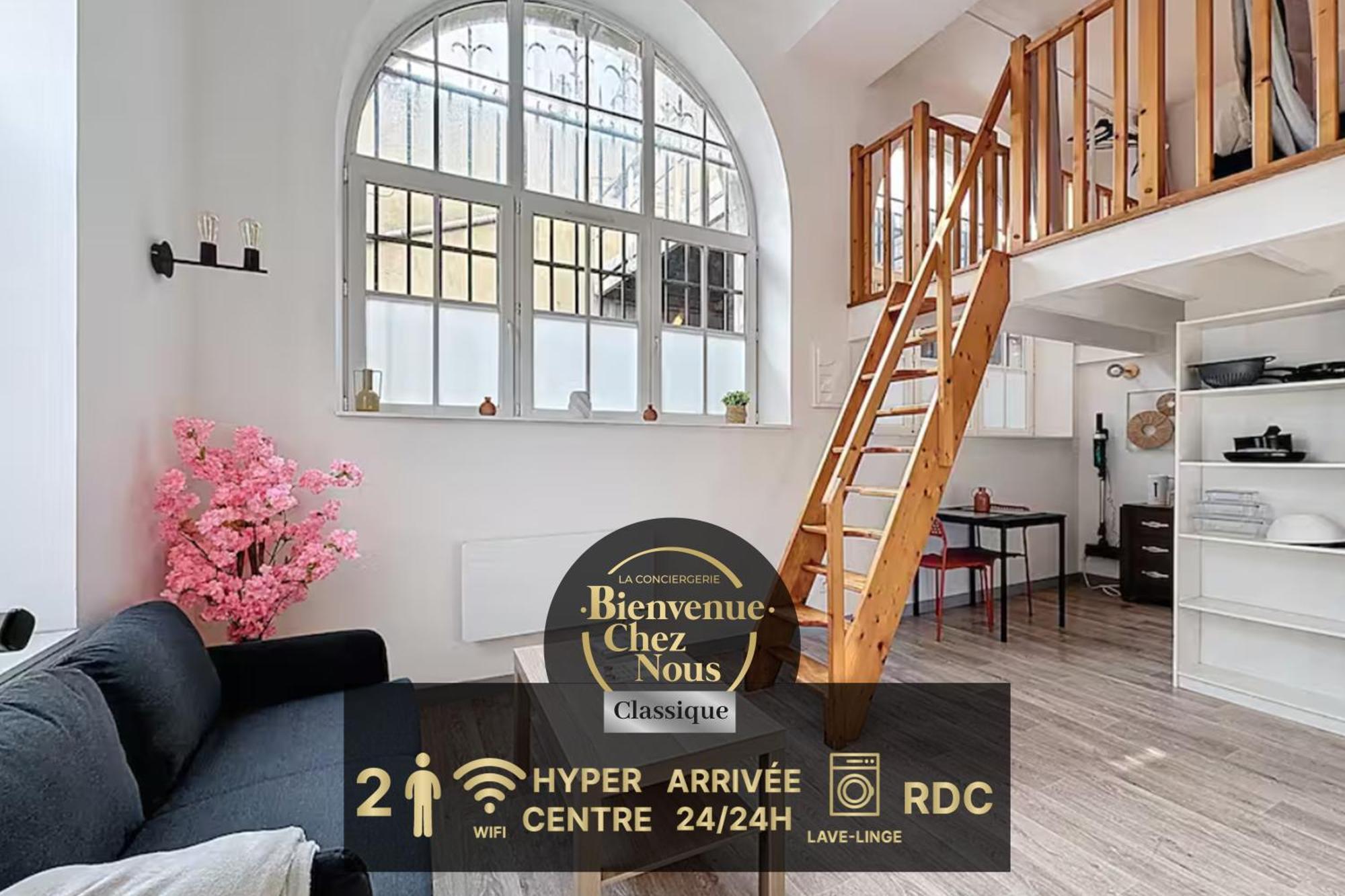 Appartement Joli Rénové Avec Mezzanine Hyper Centre